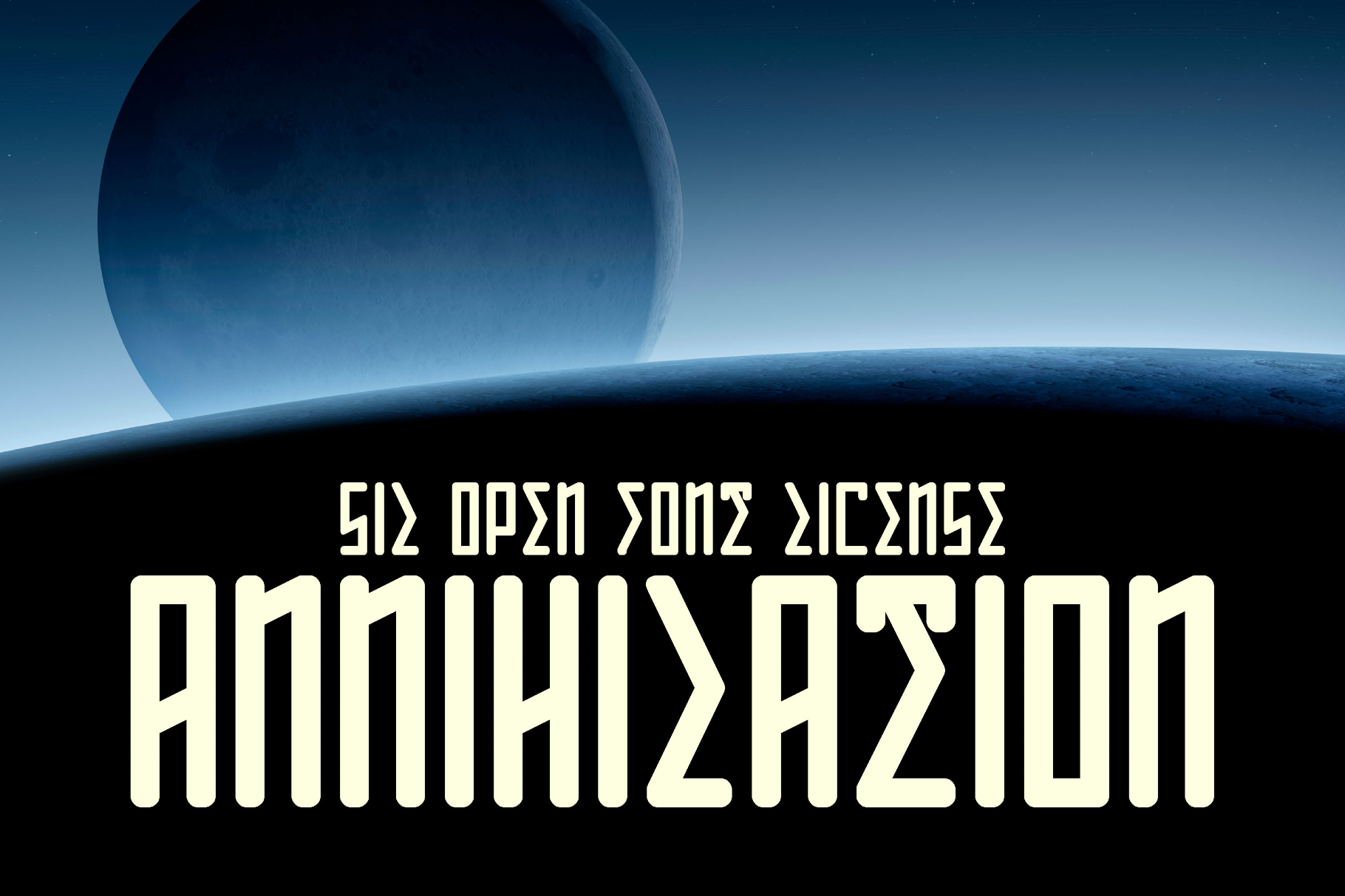 ANNIHILATION Font
