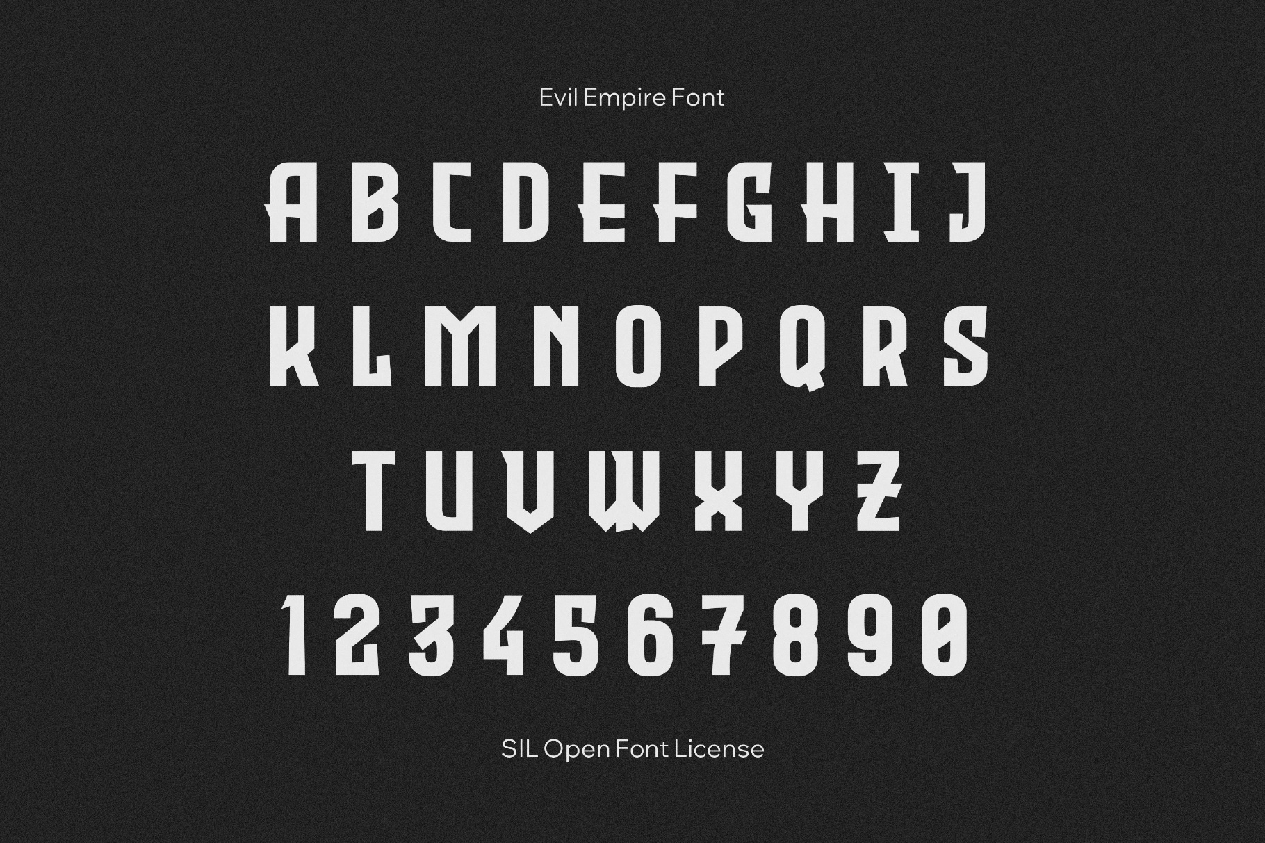 Evil Empire Font