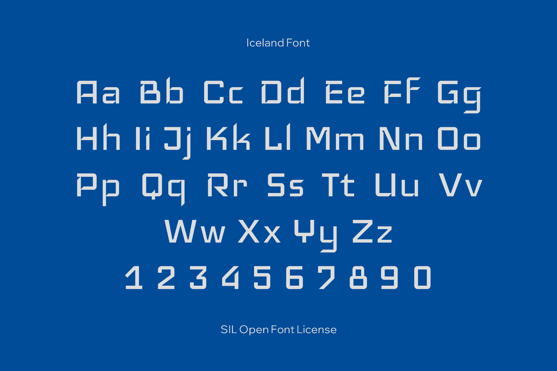 Iceland Font