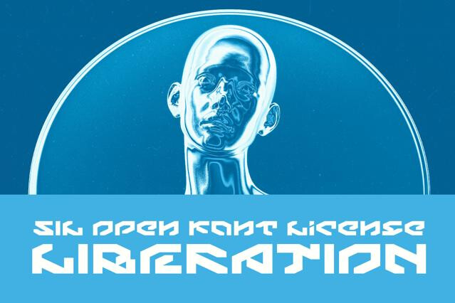 Liberation For 7 Kiks Font