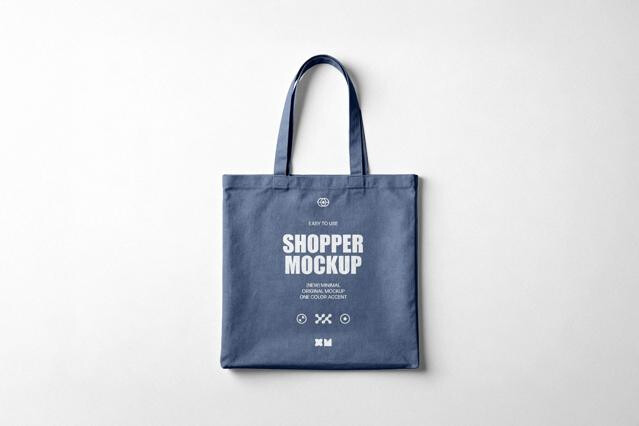 Isolated Shopper Mockup