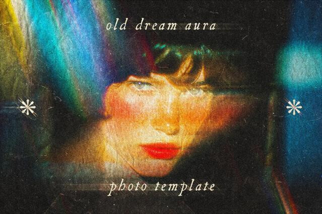 Old Aura Leak Photo Effect