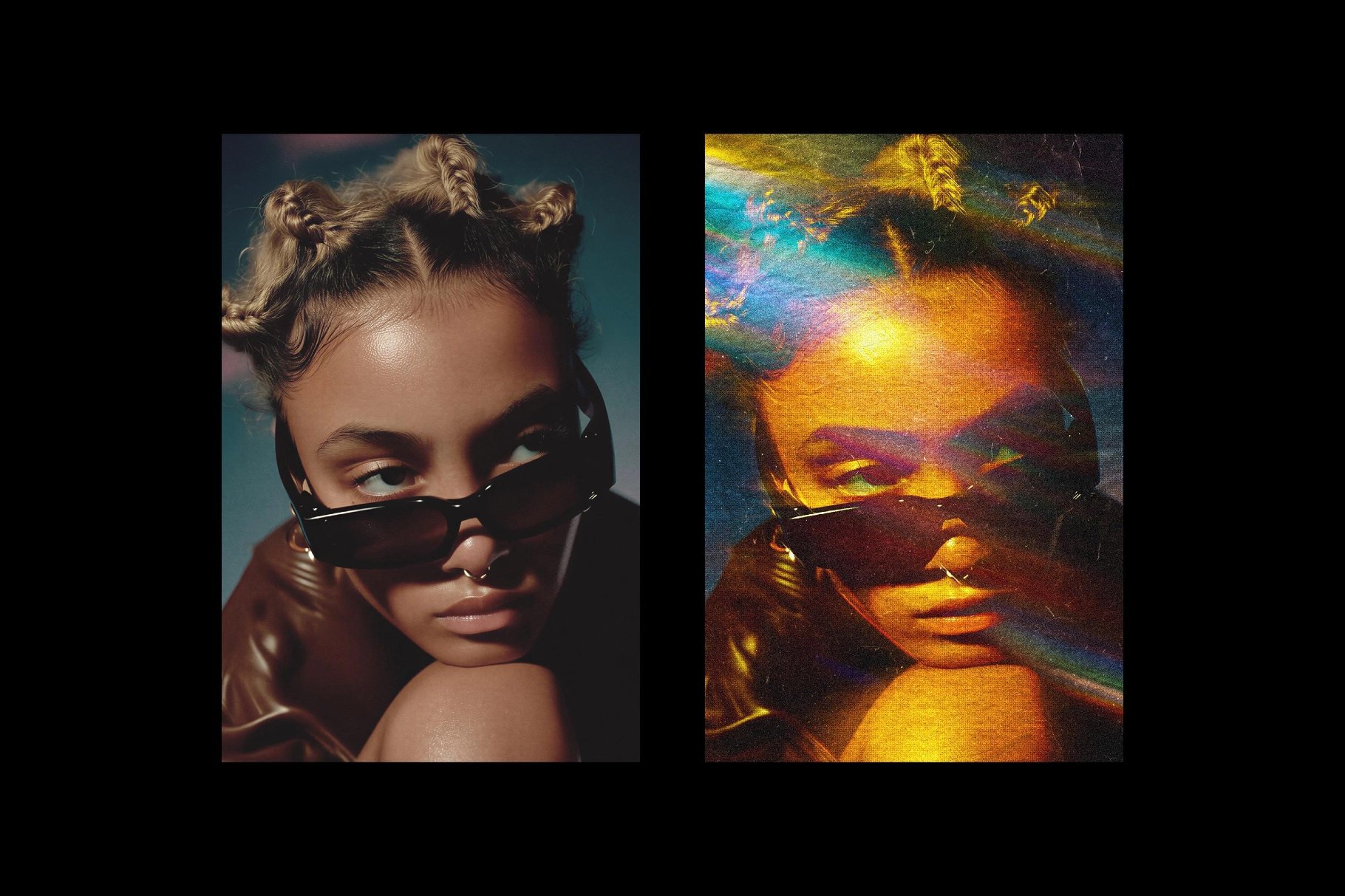 Old Aura Leak Photo Effect