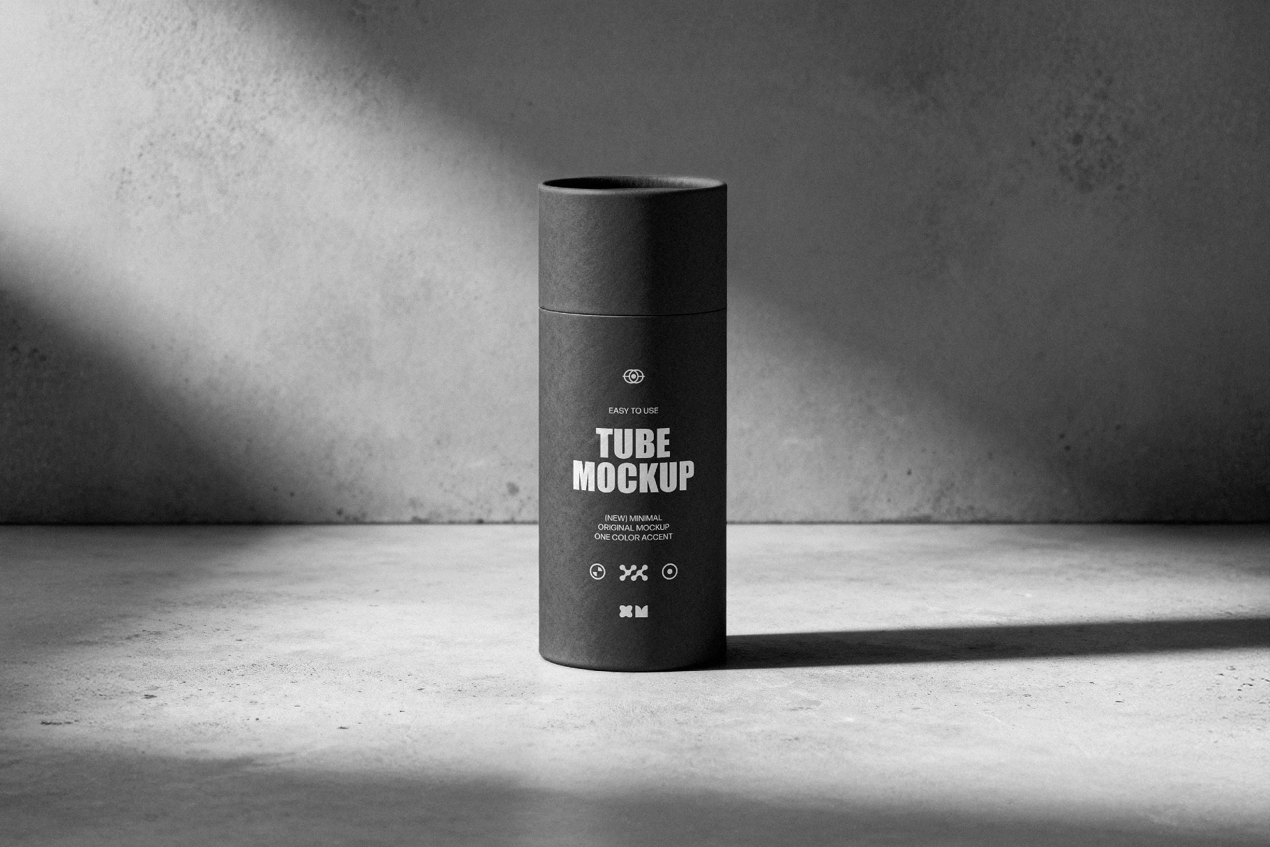 Cylinder Tube Mockup