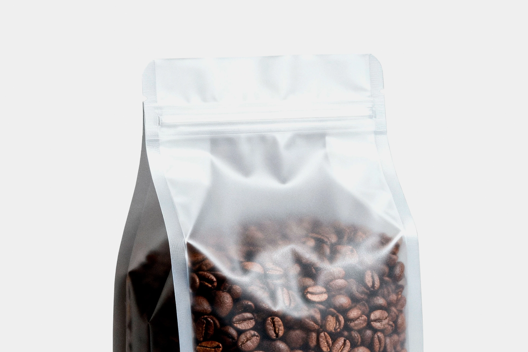 Isolated Coffee Pouch Mockup
