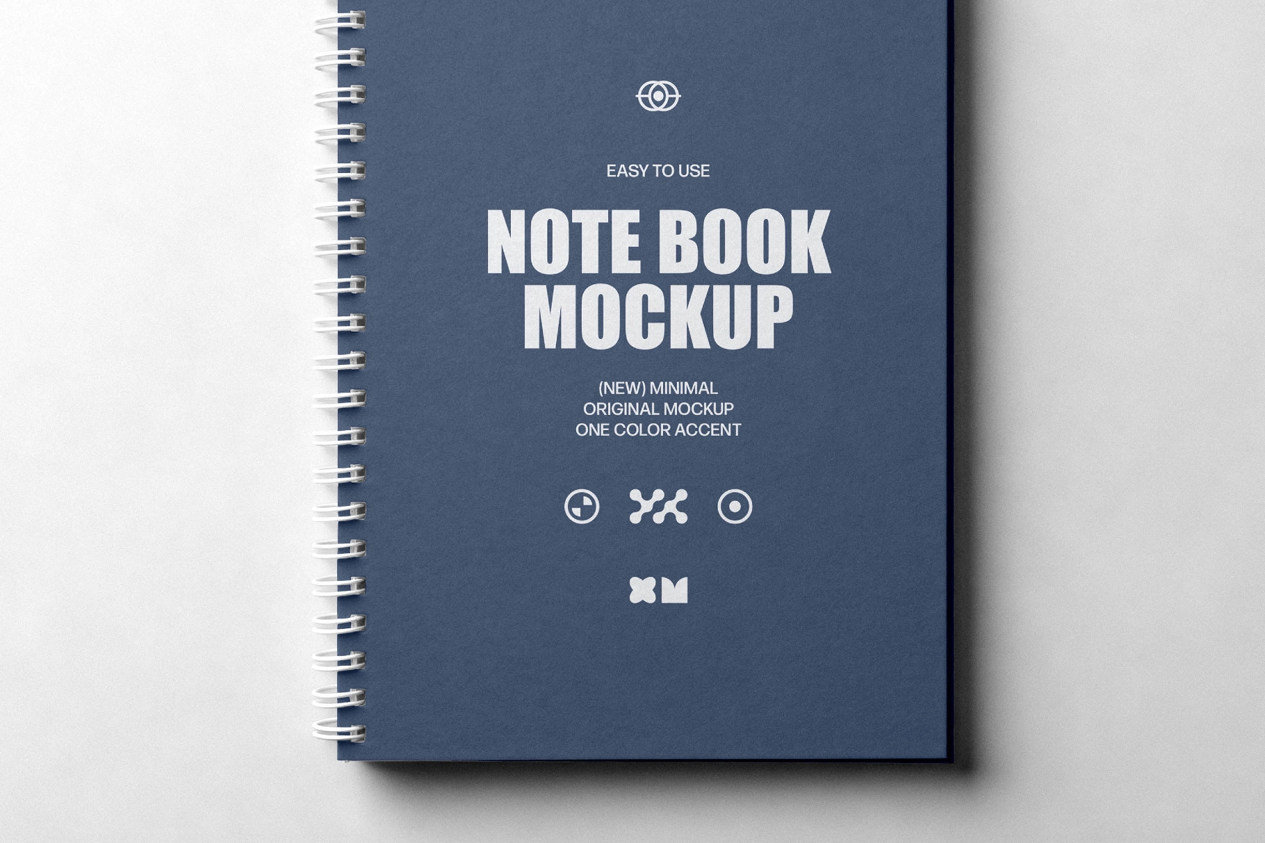 Ring-Bound Notebook Mockup