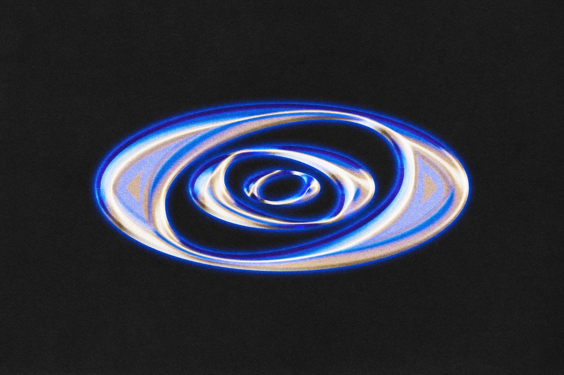 Blue Silver Chrome Template