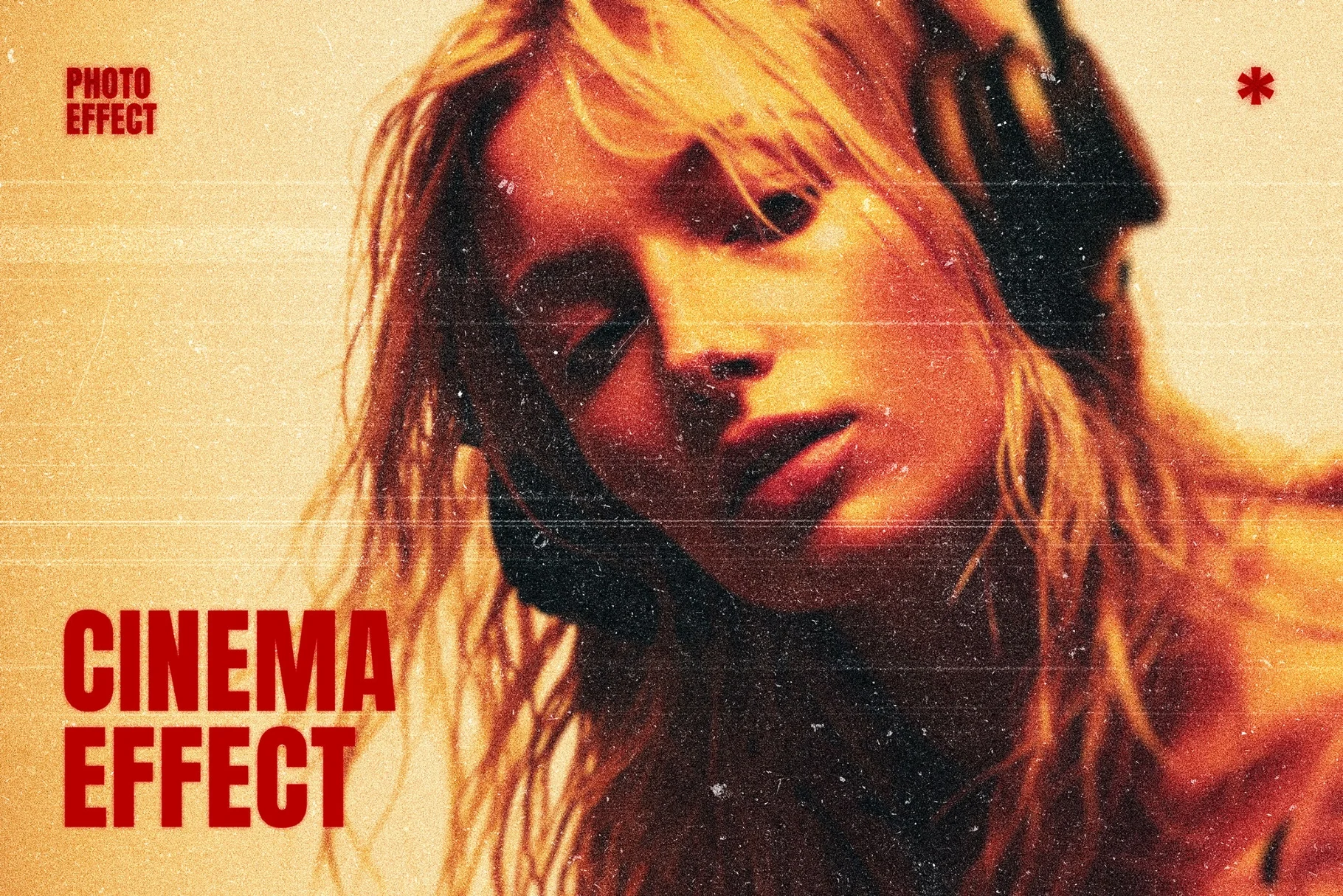 Vintage Cinematic Photo Effect