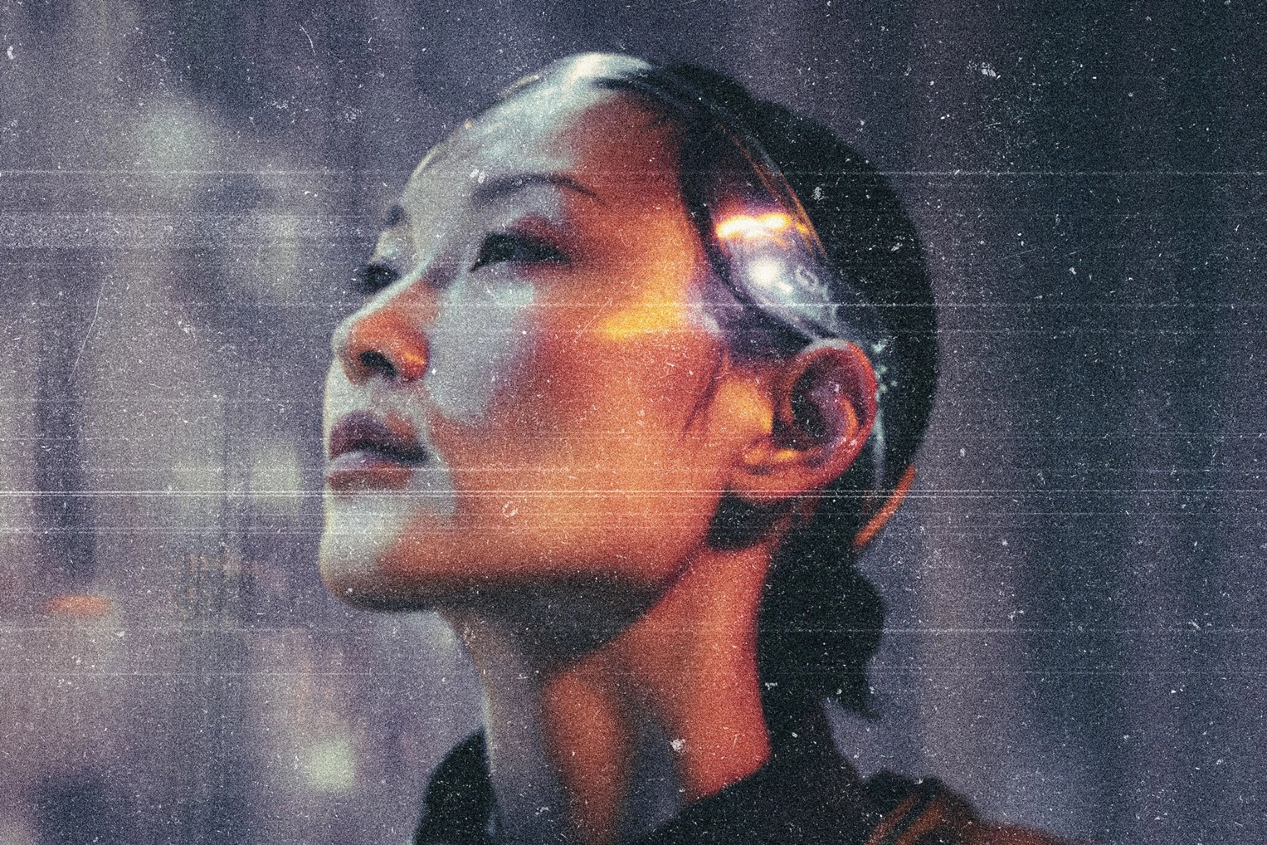 Vintage Cinematic Photo Effect