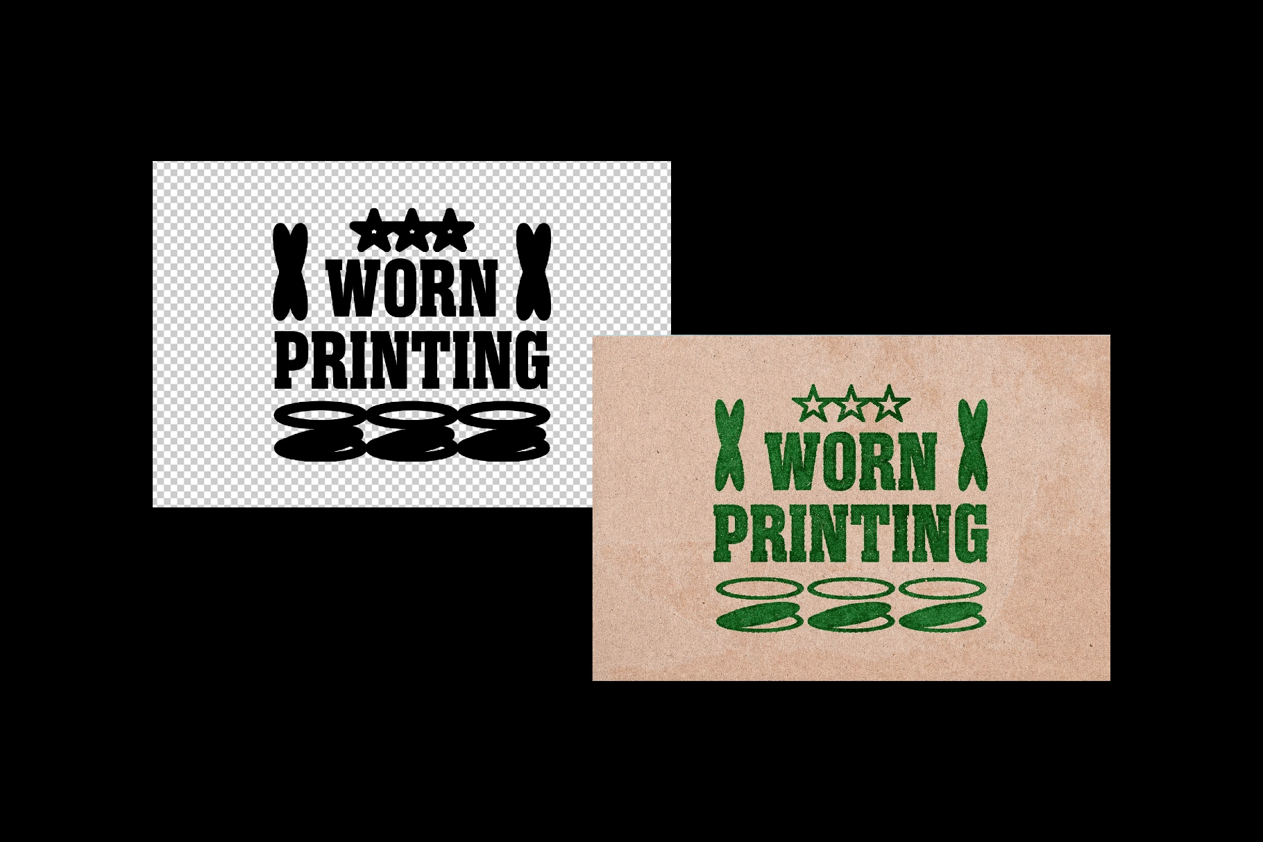 Bad Stamp Text Effect