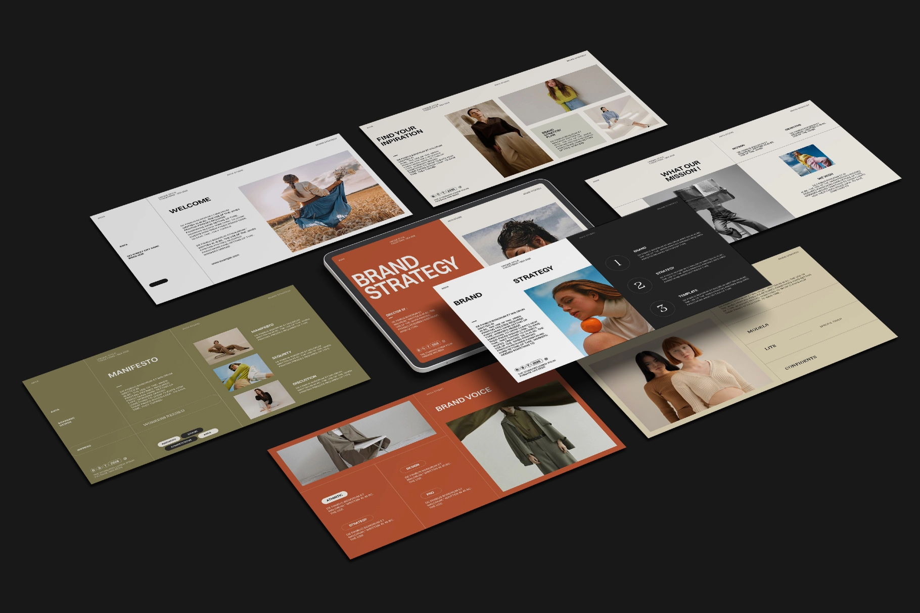 ANYA | Brand Strategy Template