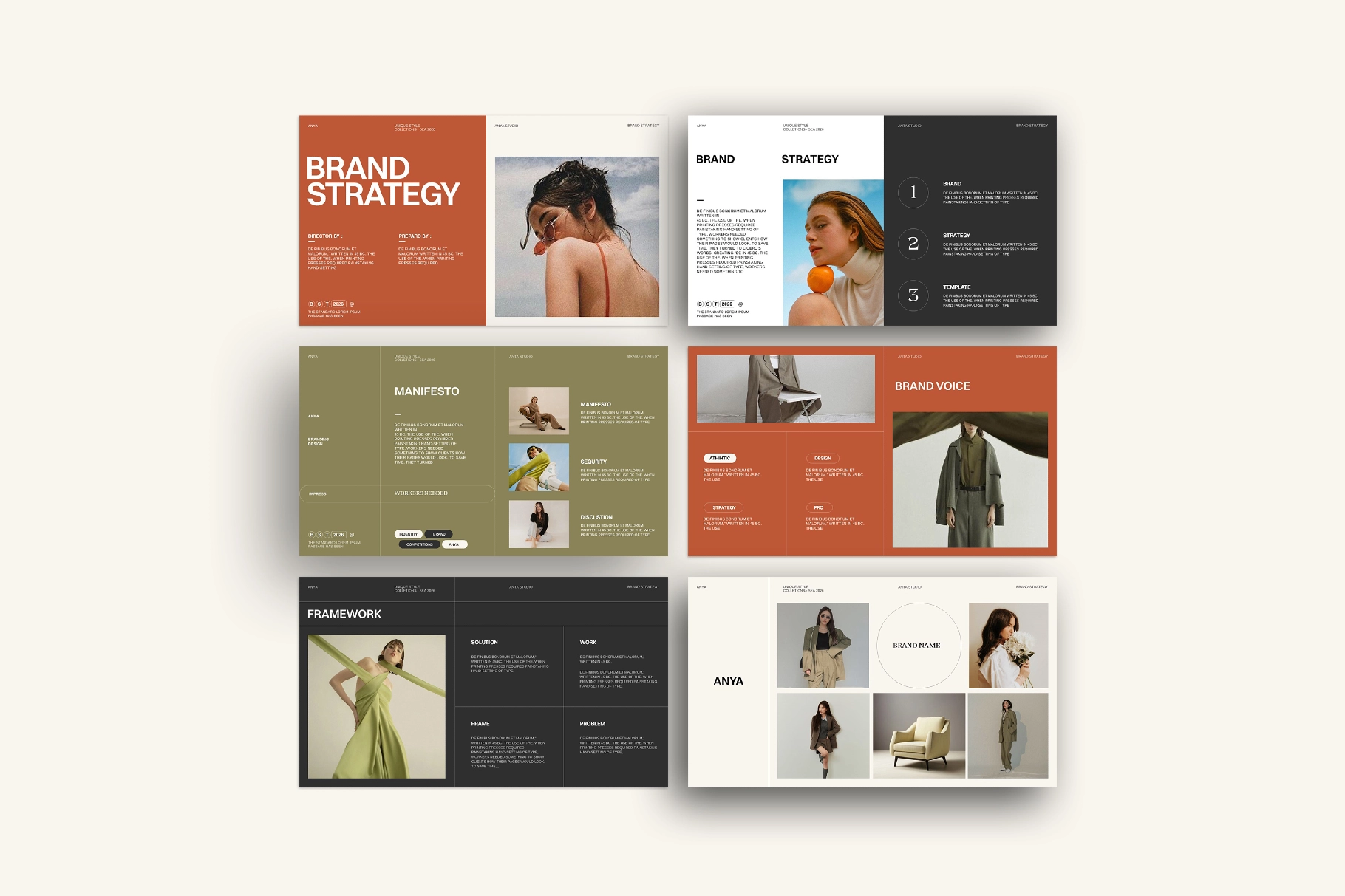 ANYA | Brand Strategy Template