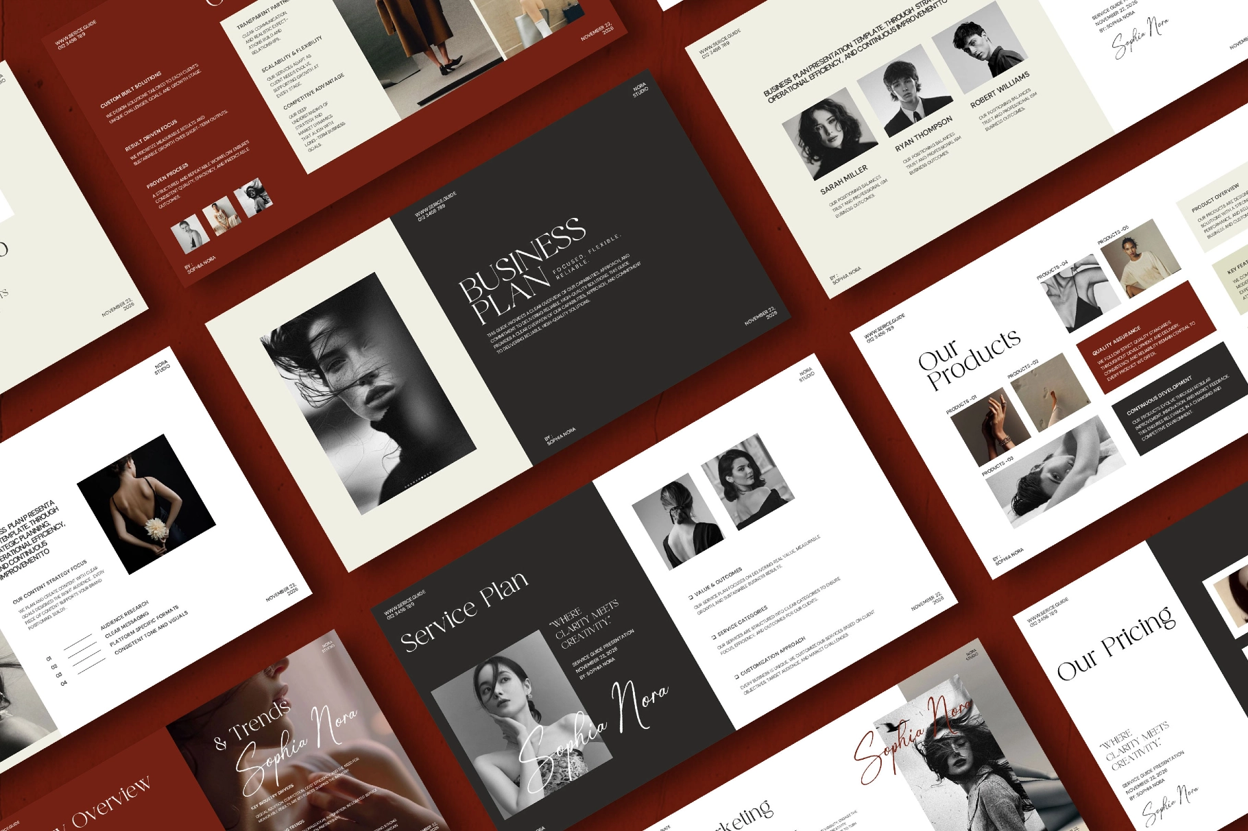 Business Plan Presentation Template