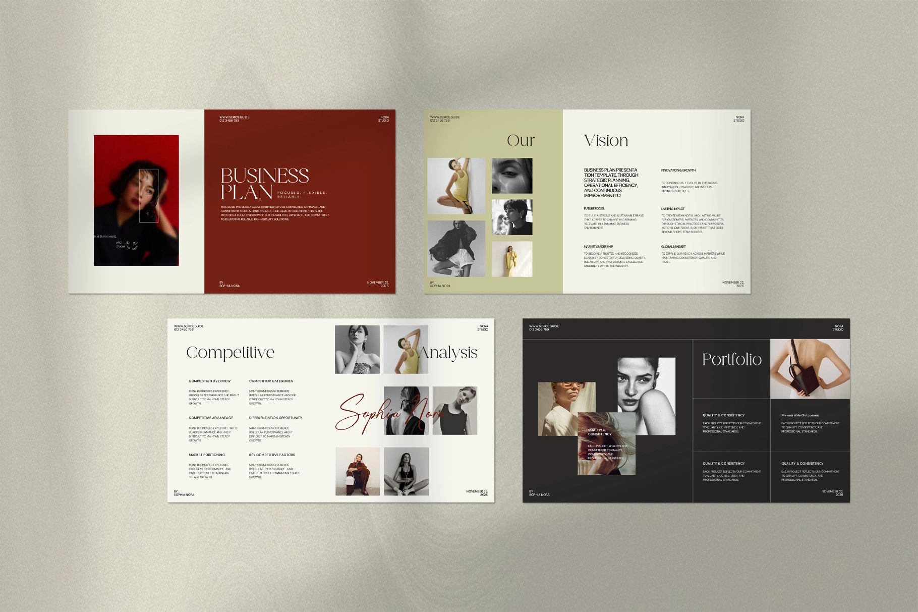 Business Plan Presentation Template
