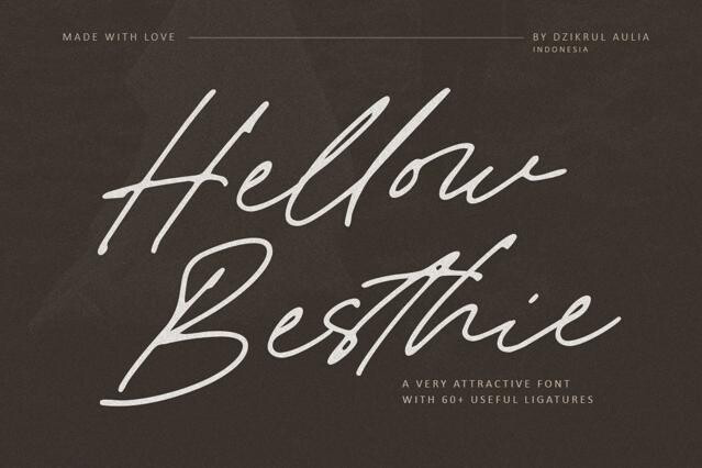 Hello Besthie Font