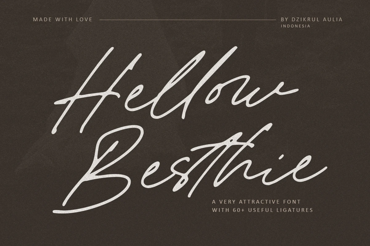 Hello Besthie Font