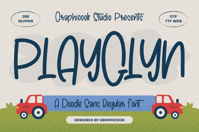 Playglyn Font