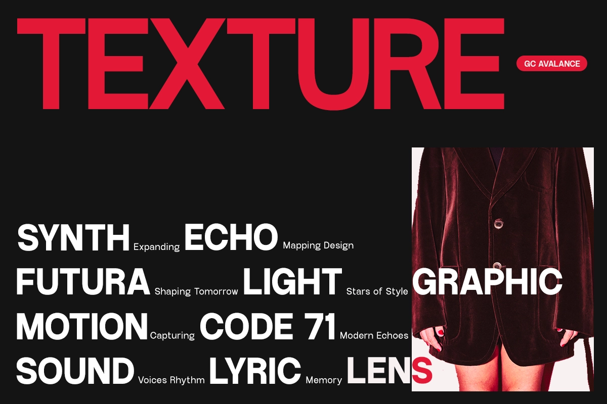 GC Avalance – Neo Modern Typeface