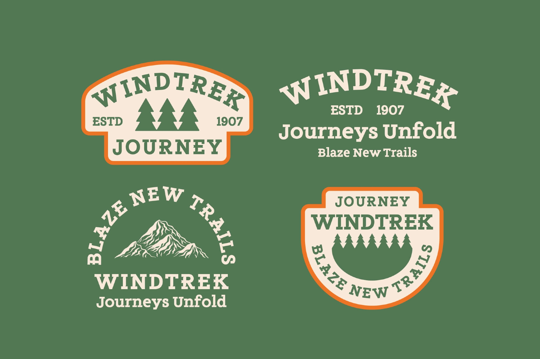 Ride & Hike - Slab Serif Font