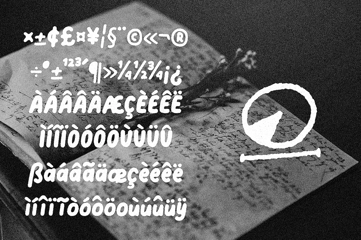 Healthy Hand - Bold Handwritten Display Font