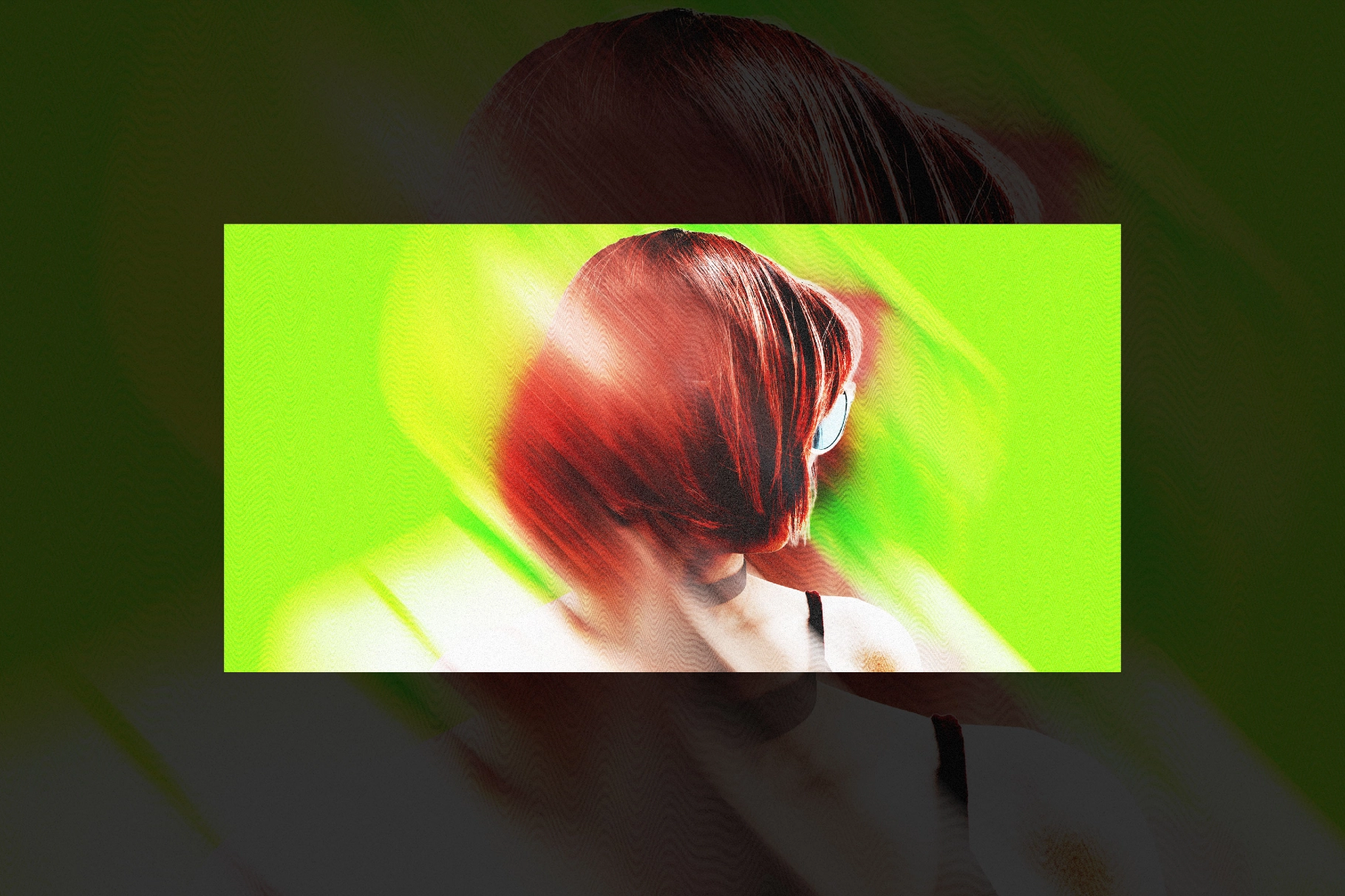 Diagonal Wavy Blur Effect