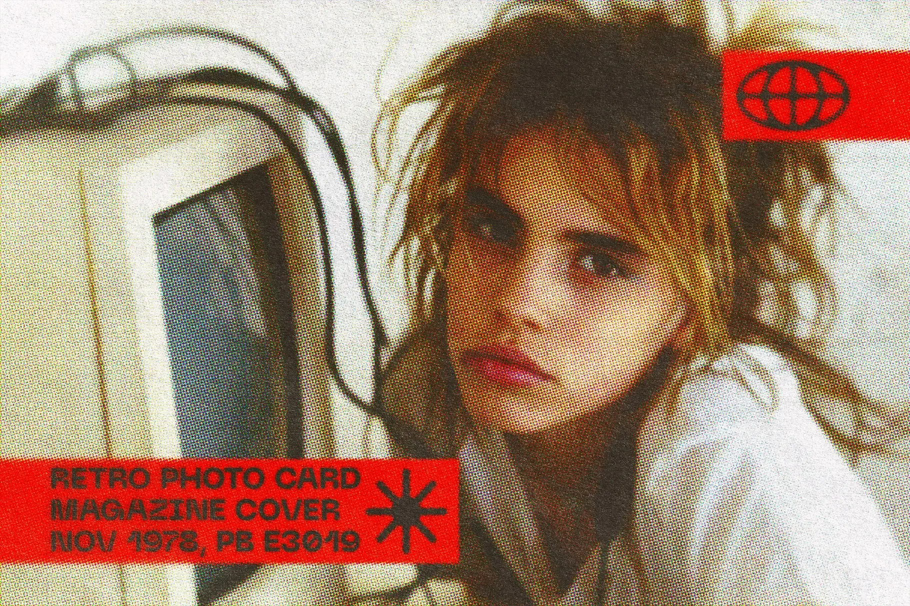 Retro Zine Photo Effect