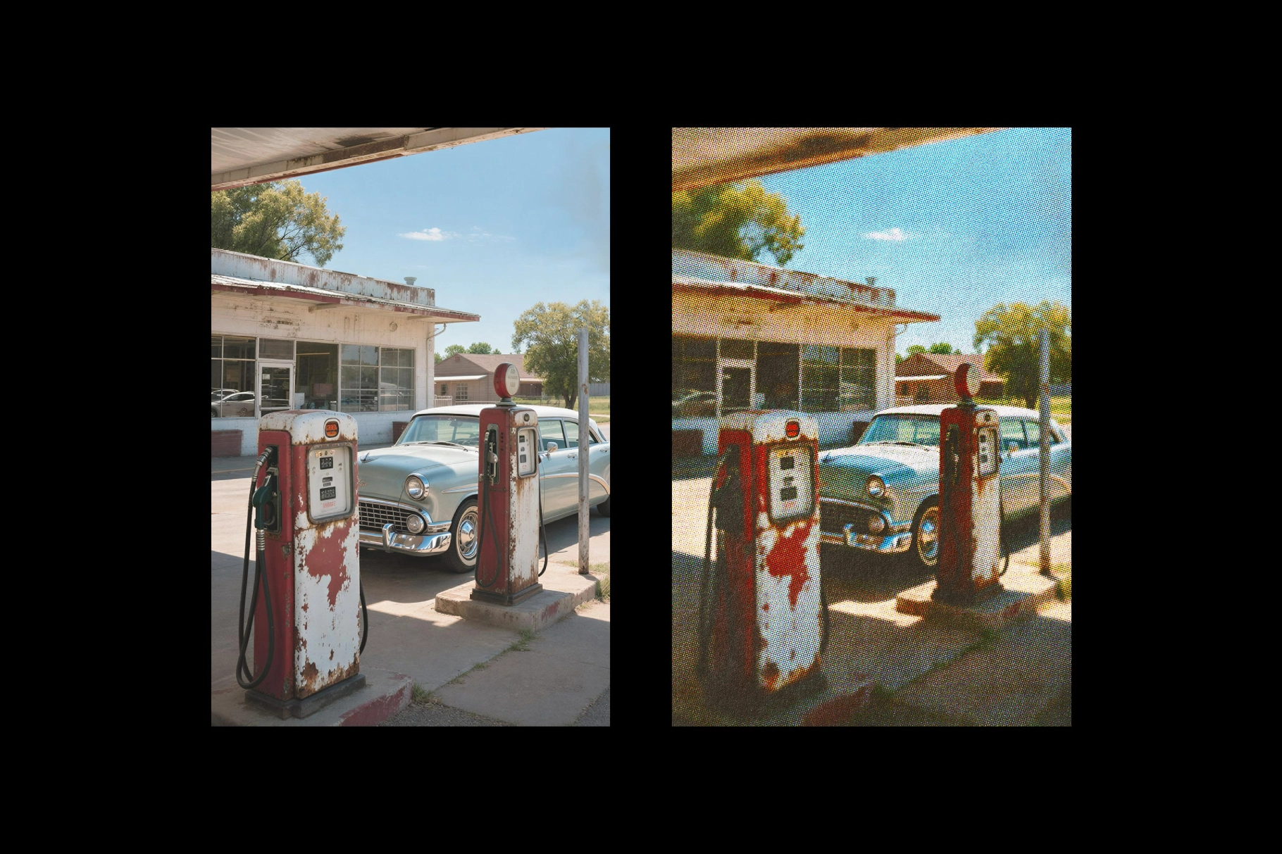 Retro Zine Photo Effect