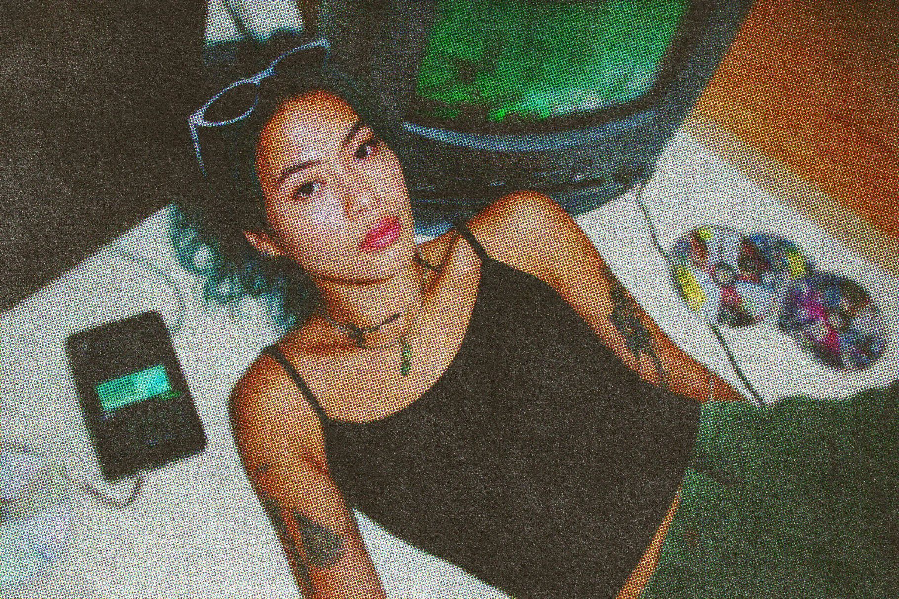 Retro Zine Photo Effect