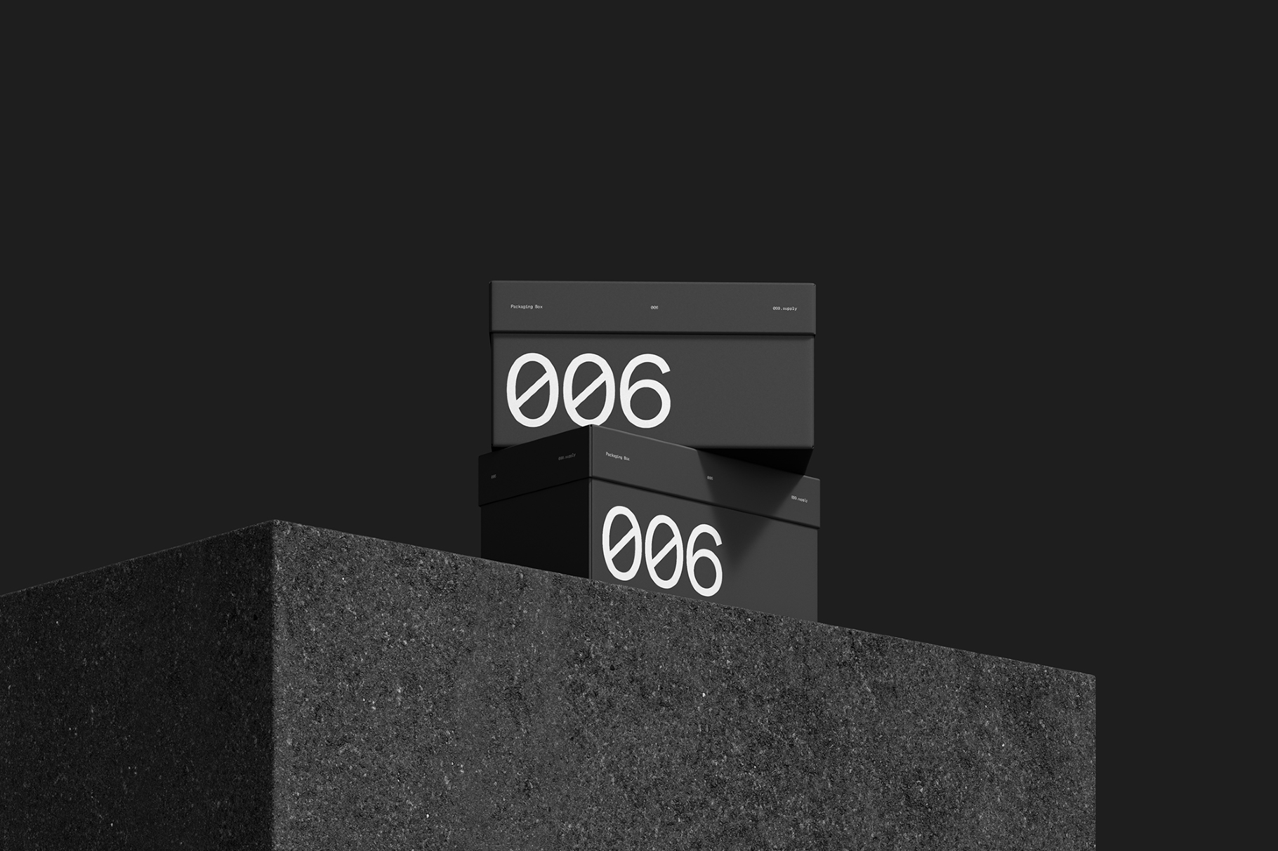 Packaging Box Mockup