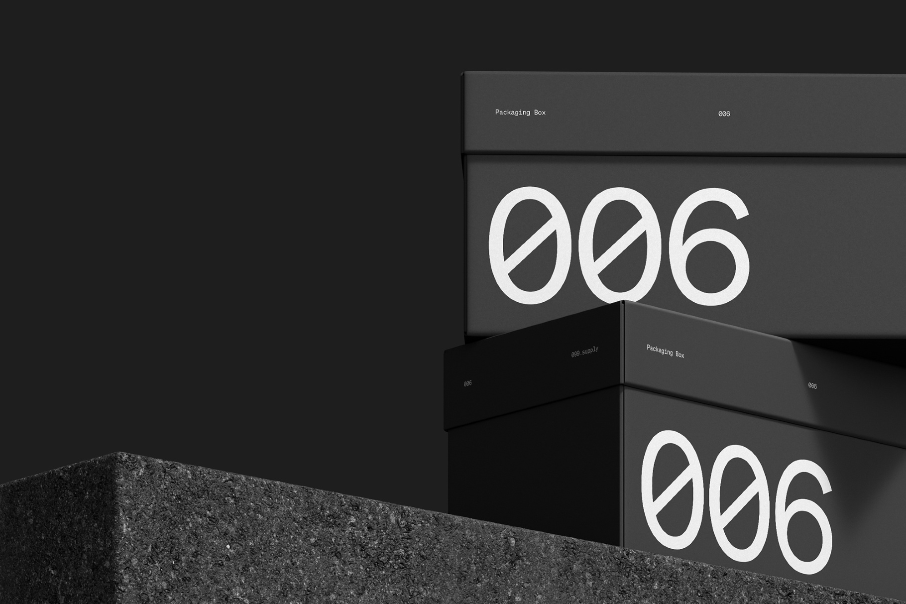 Packaging Box Mockup