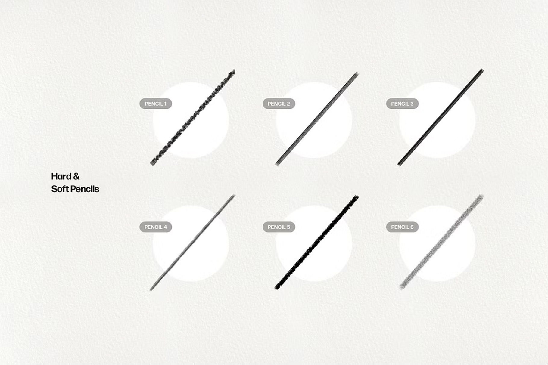 Multi-App Basic Pencil Brushes