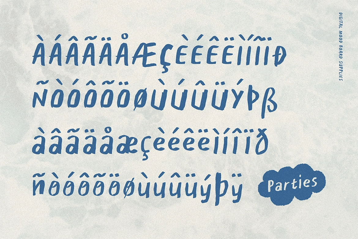 Arestia Rough Handwritten Font