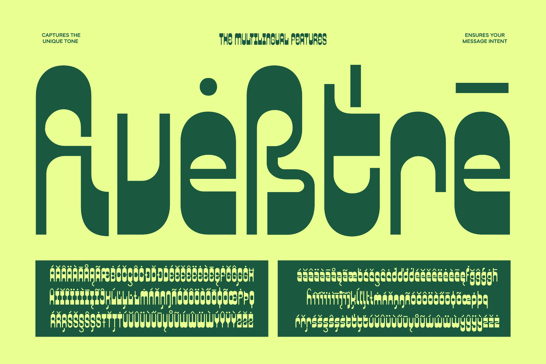 Reflune - Reversed Contrast Font