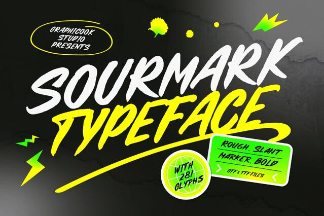 Sourmark Font