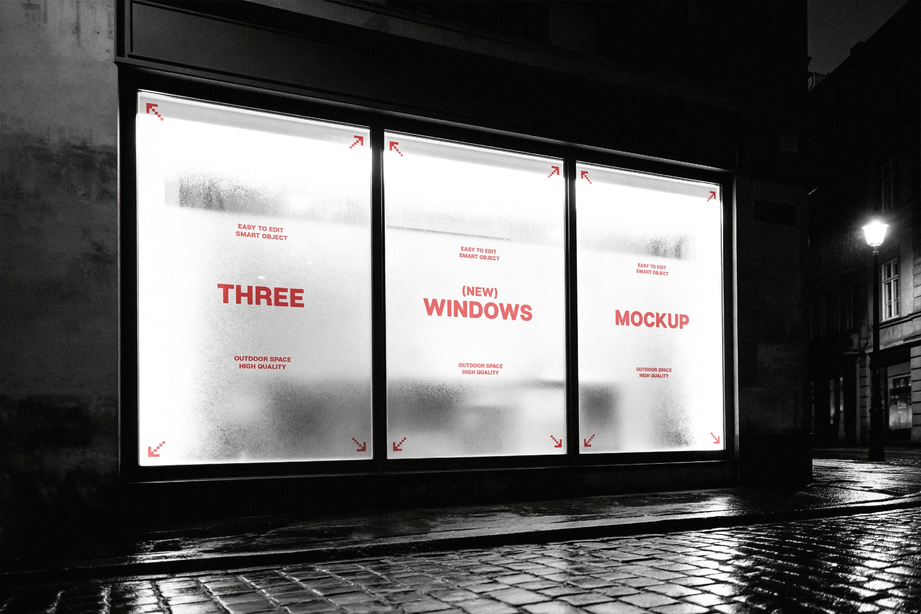 Outdoor Windows Mockup