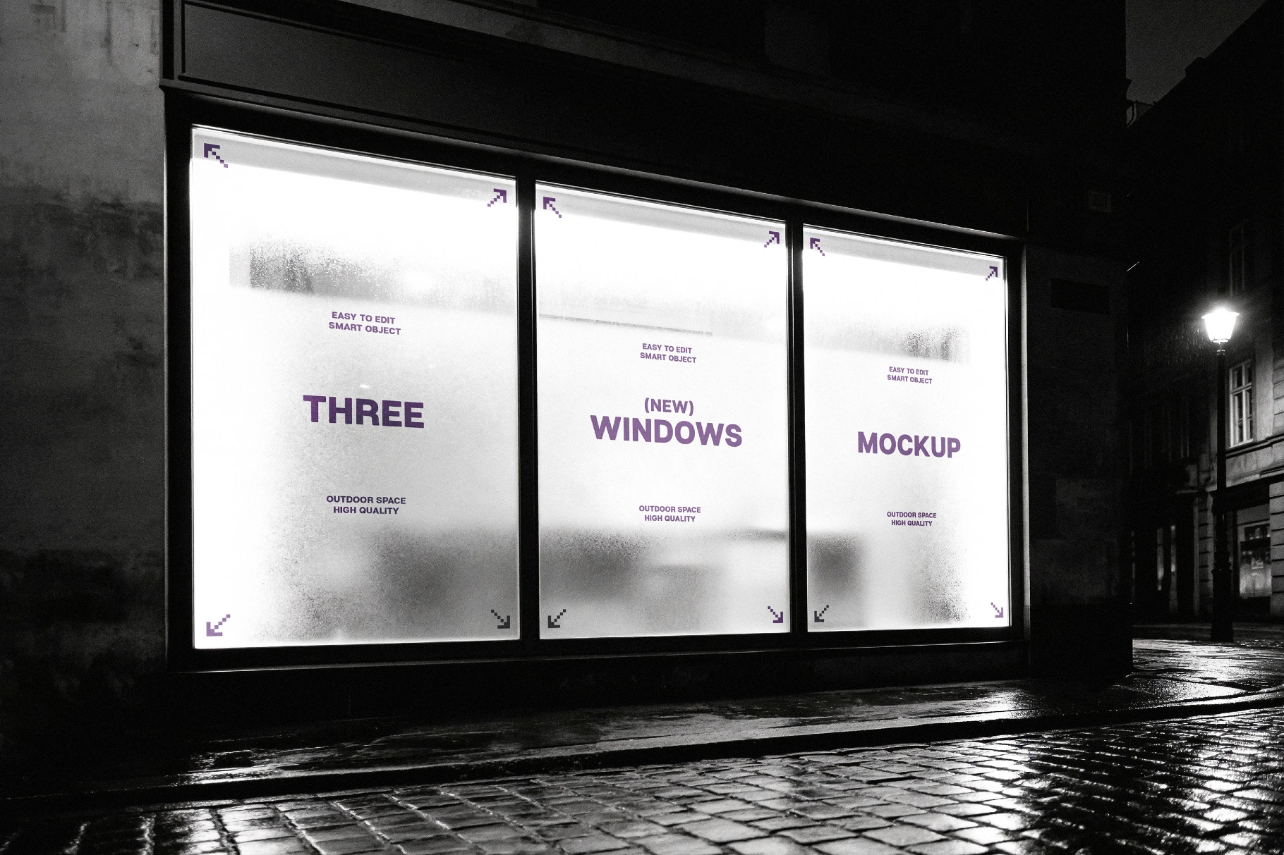 Outdoor Windows Mockup