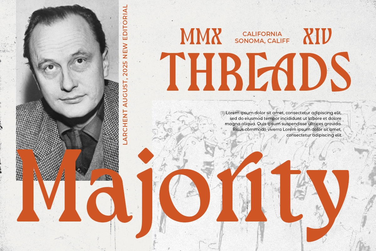 Larchen - Ligature Bold Serif