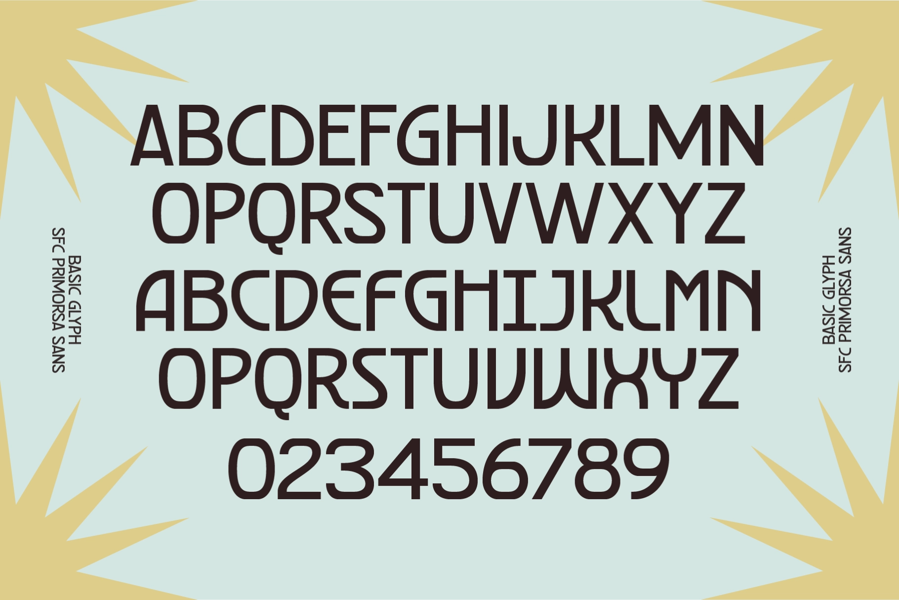 SFC Primorsa - 1920s Art Deco Font