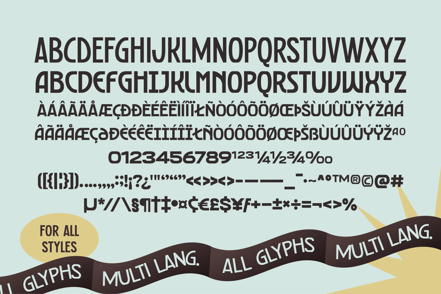 SFC Primorsa - 1920s Art Deco Font