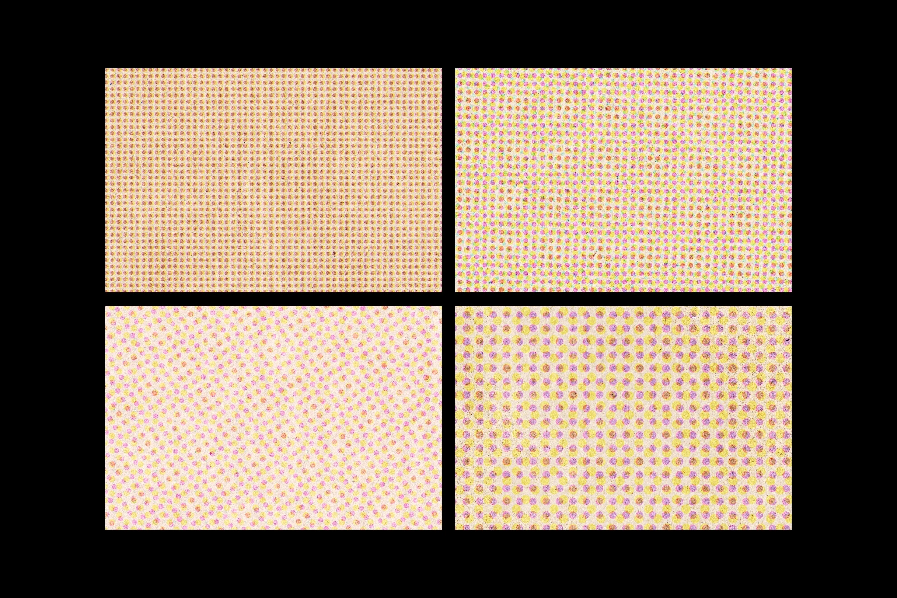 Retro Halftone Overlay Textures