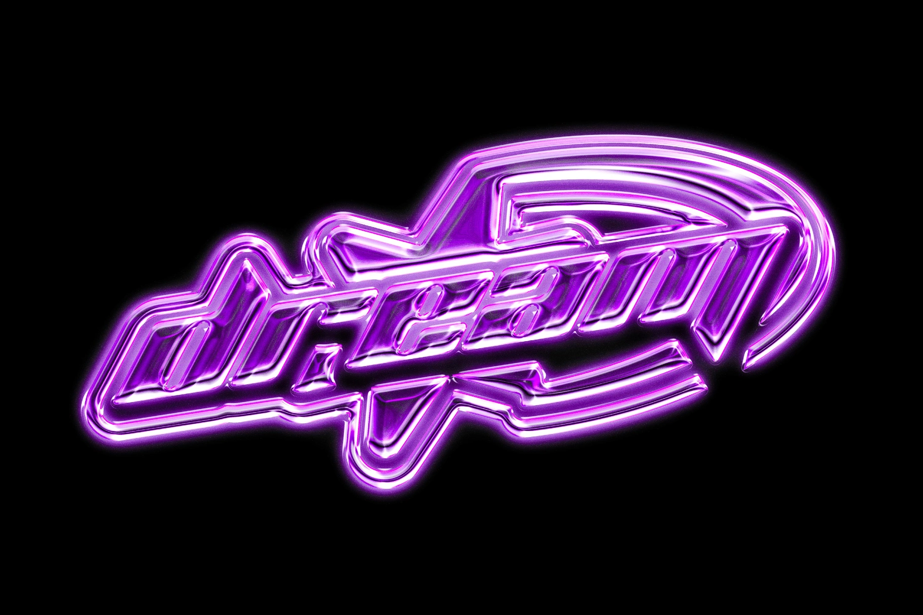 Glass Candy Chrome Effect