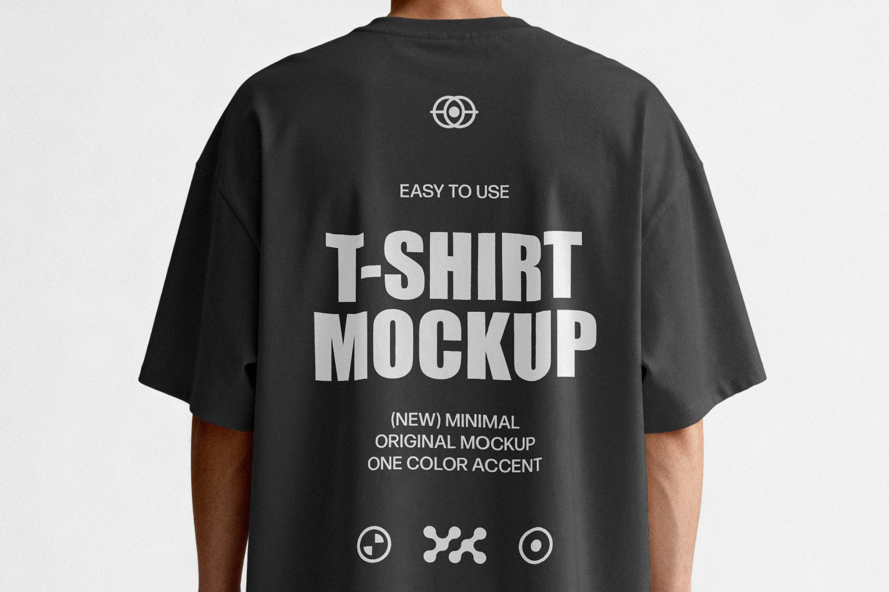 Back-View T-Shirt Mockup
