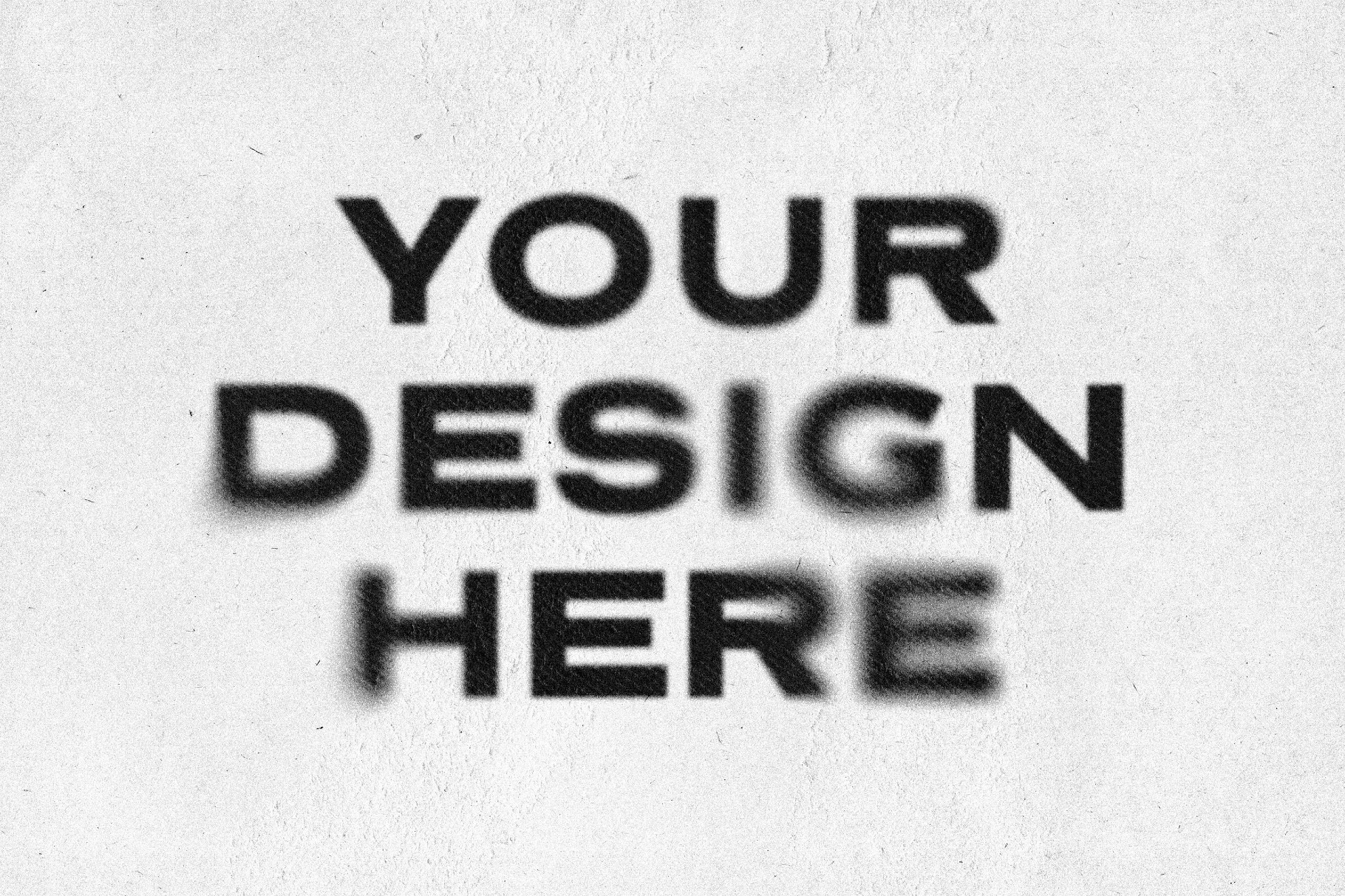 Dirty Blurred Print Effect