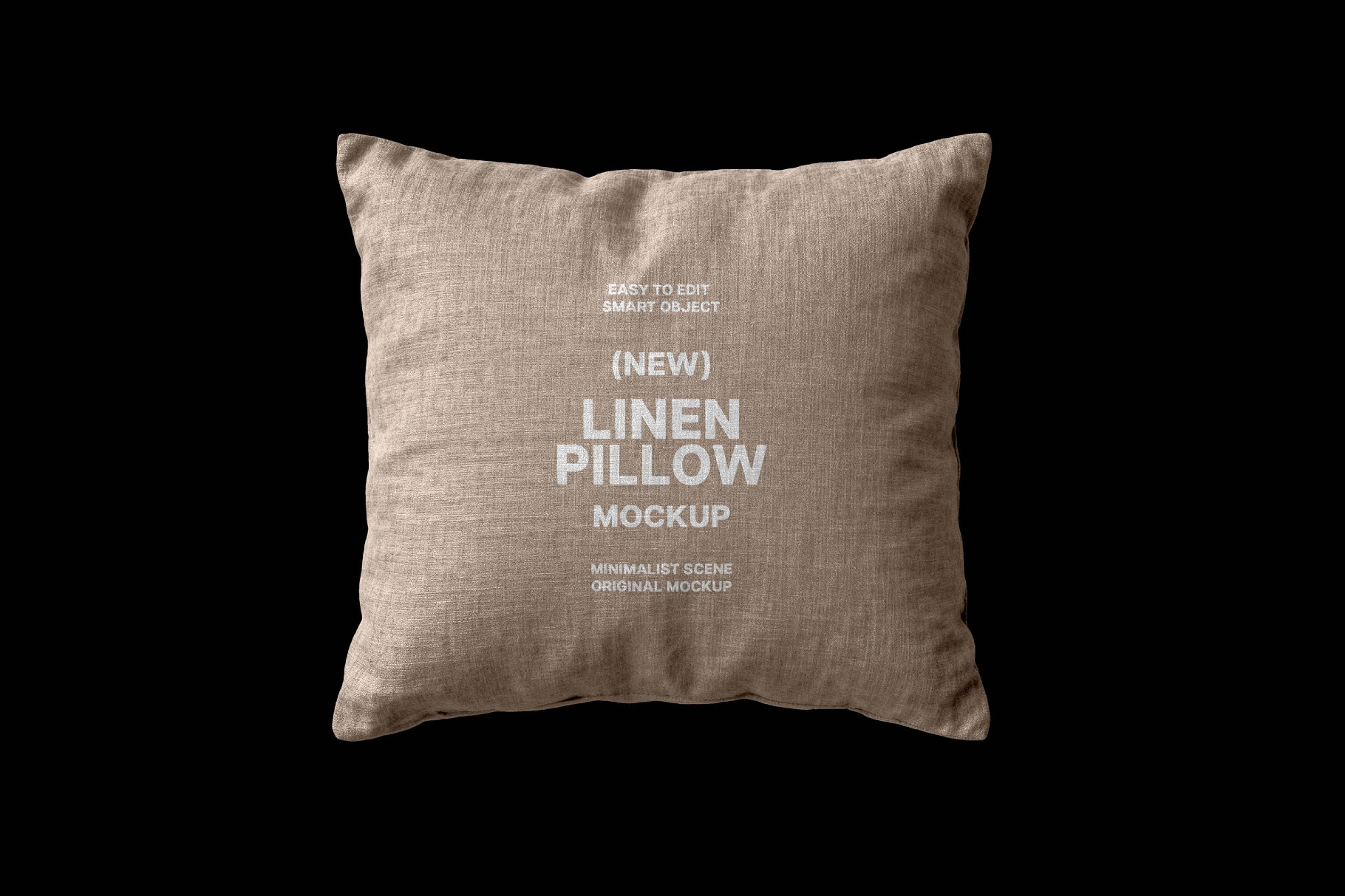 Linen Pillow Mockup