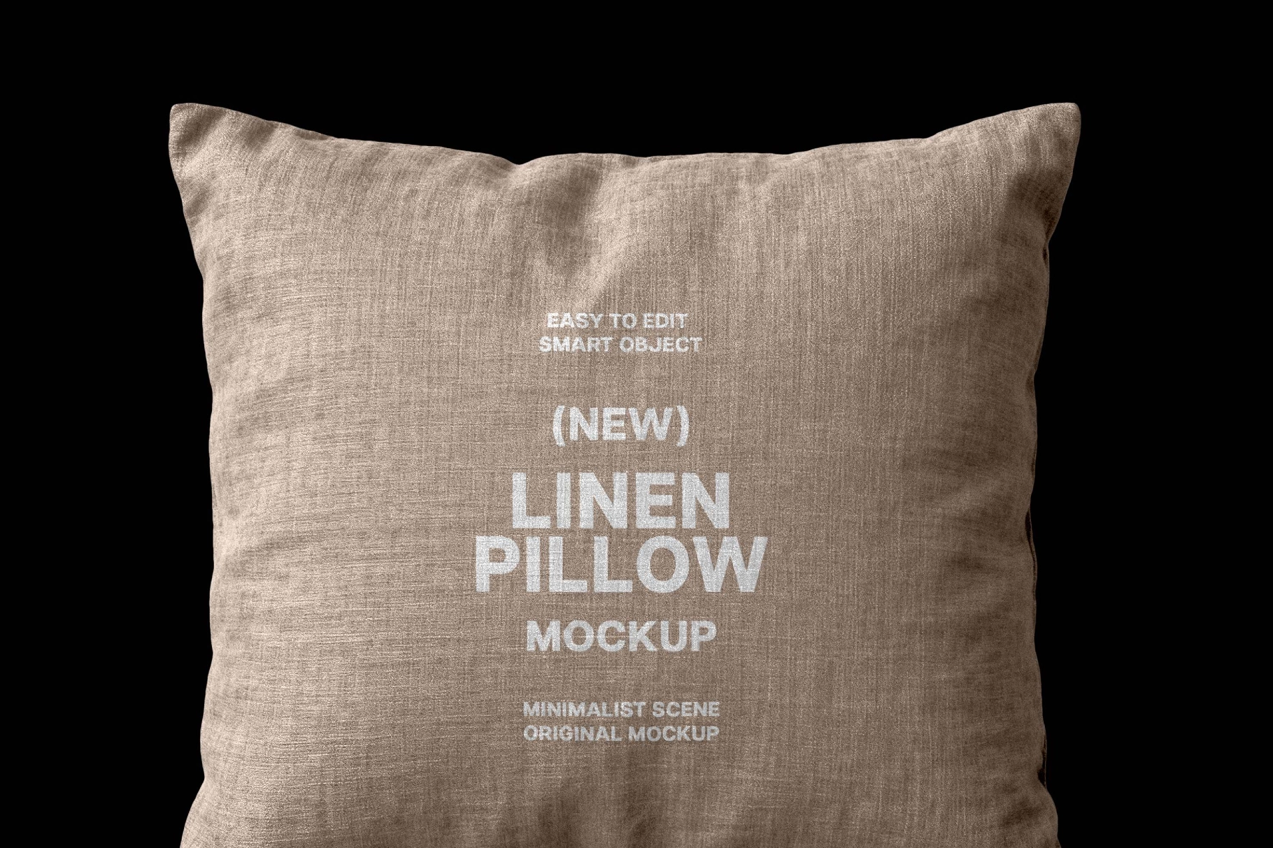 Linen Pillow Mockup