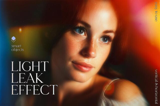 Cinematic Light Leak Photo Effect