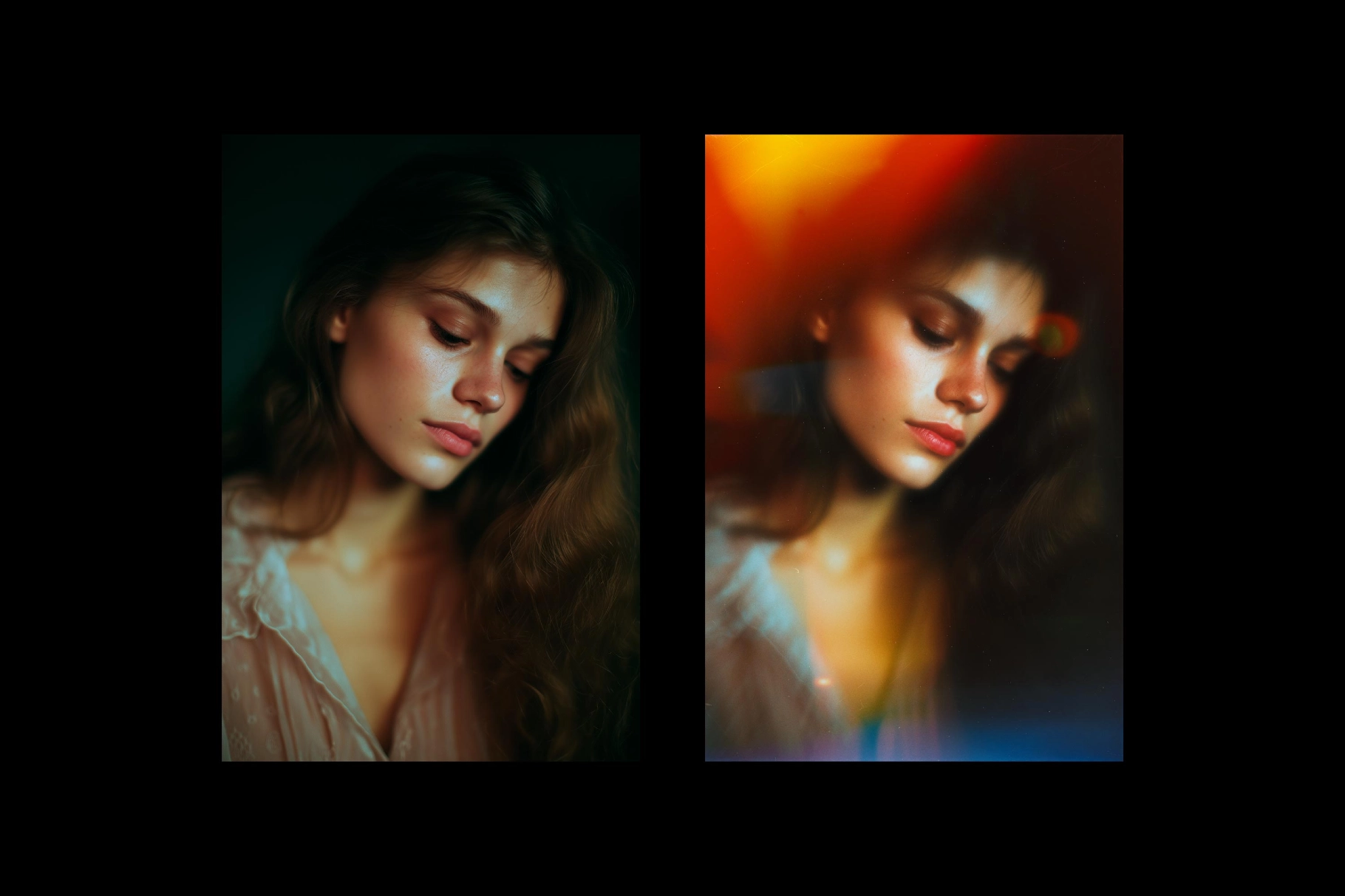 Cinematic Light Leak Photo Effect