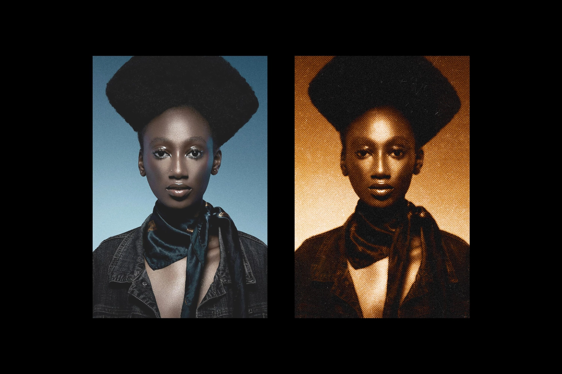 Dotted Paper Card Photo Effect