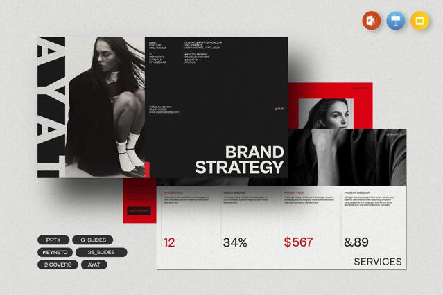 AYAT - Brand Strategy Presentation Template