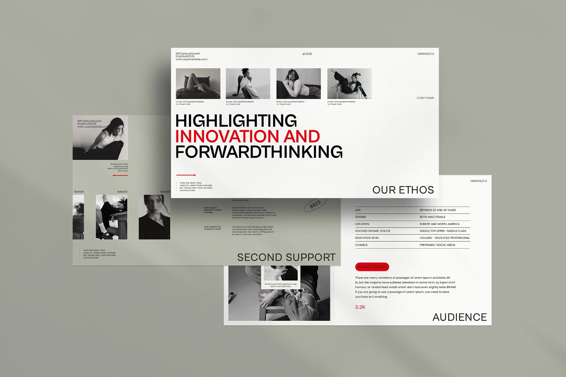 AYAT - Brand Strategy Presentation Template